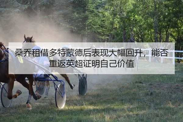 桑乔租借多特蒙德后表现大幅回升，能否重返英超证明自己价值